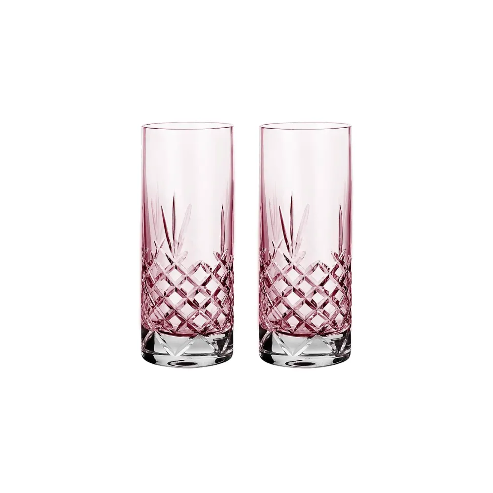Crispy Highball Topaz // Rosa - 2 stk.