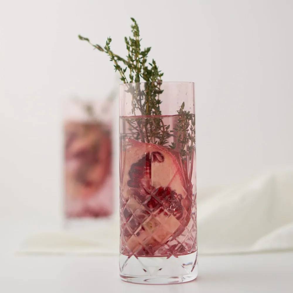 Crispy Highball Topaz // Rosa - 2 stk.