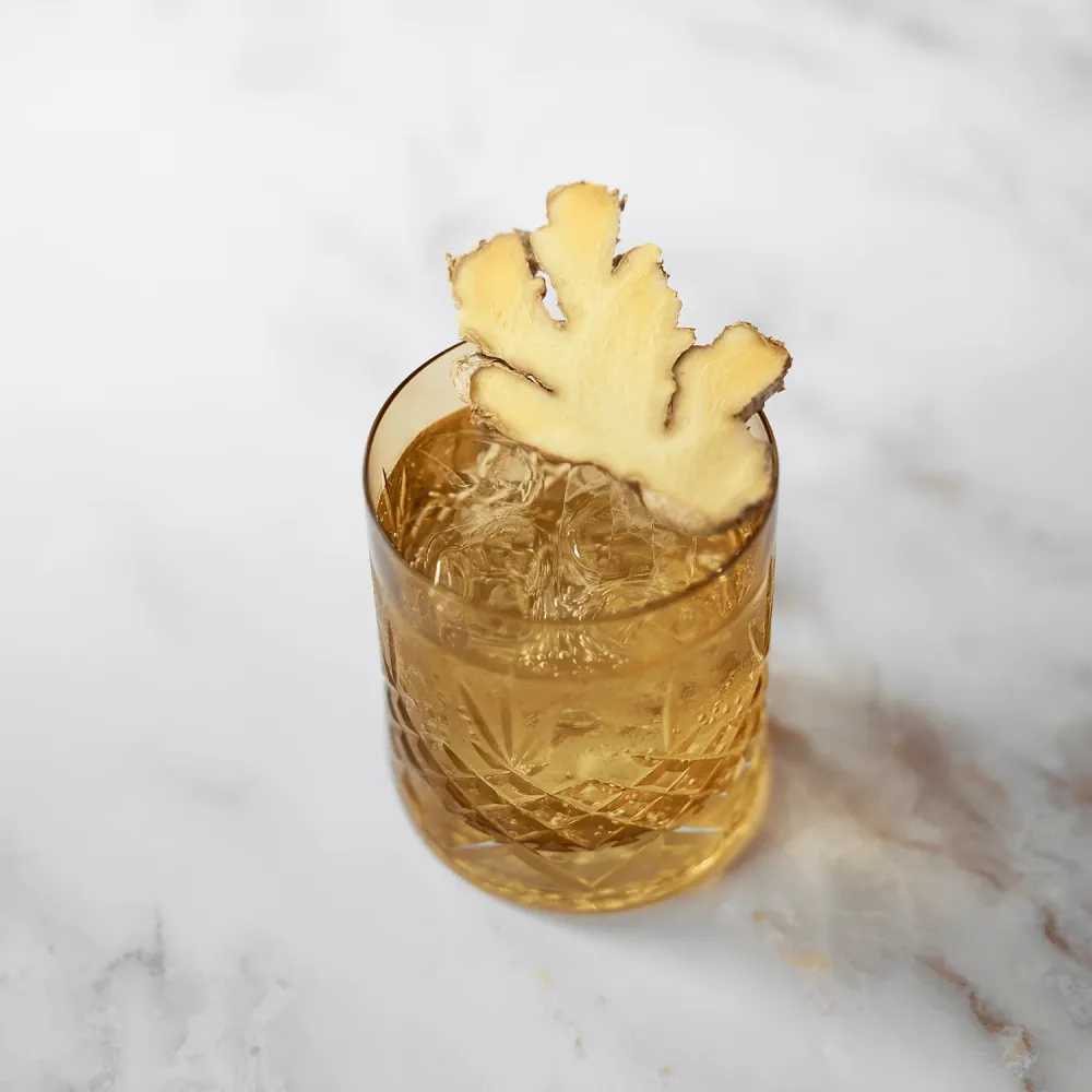 Crispy Lowball Citrine // Gul - 2 stk.
