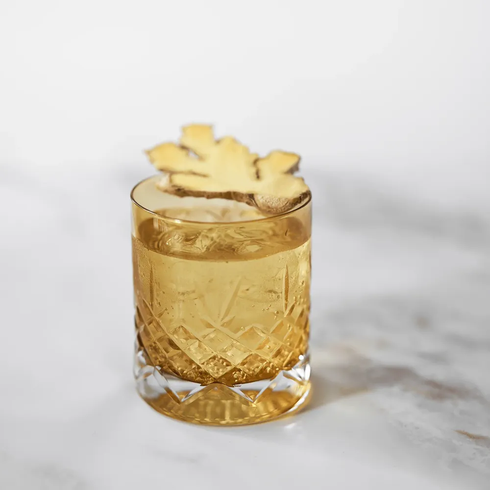 Crispy Lowball Citrine // Gul - 2 stk.