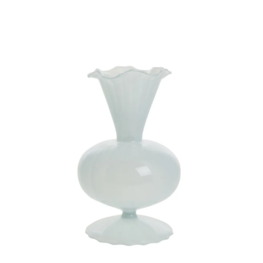 Celora-vase D11 H17,5 L. Blå
