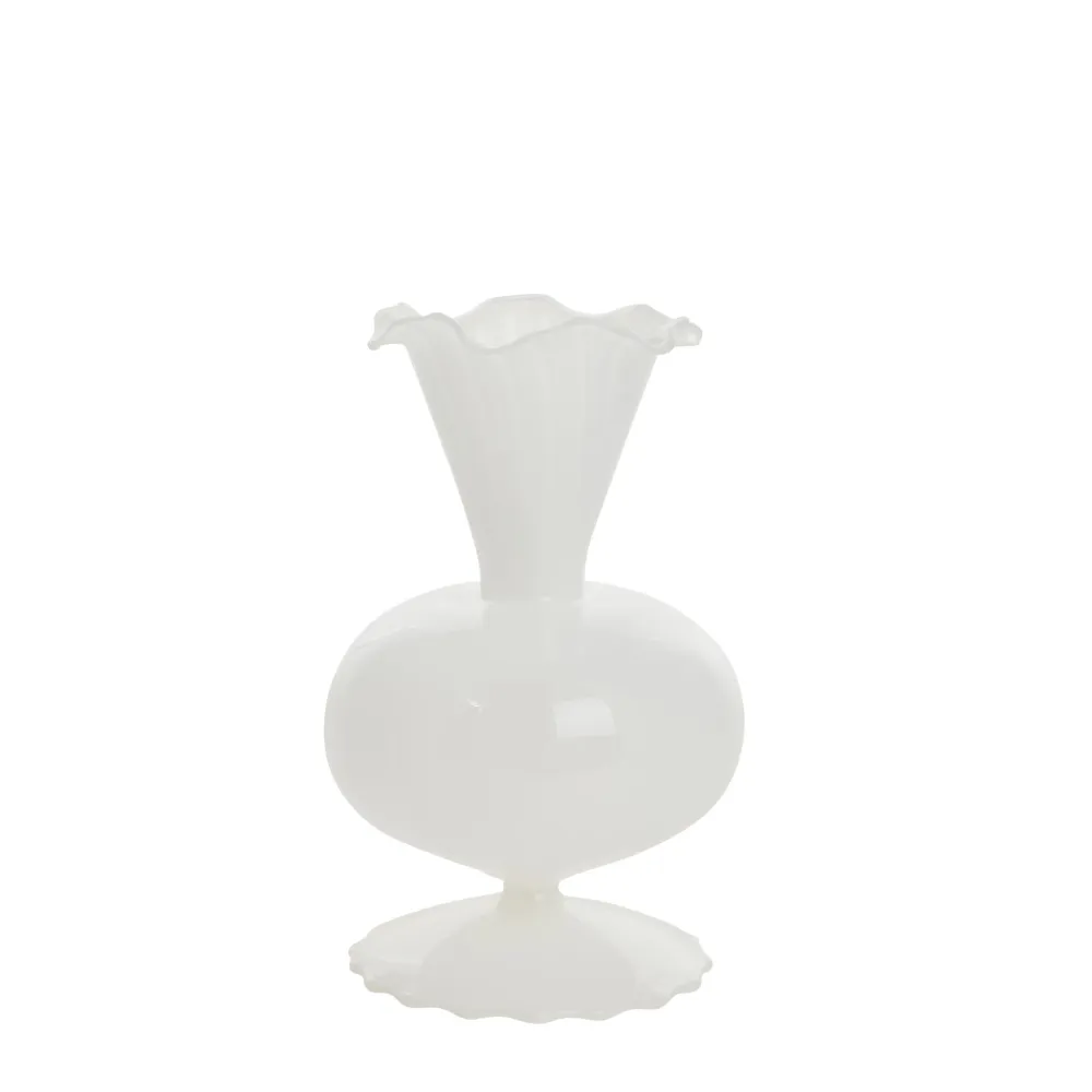Celora-vase D11 H17,5 Hvit