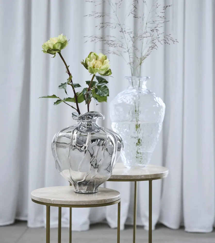 Cienne-vase D23 H38 Klar