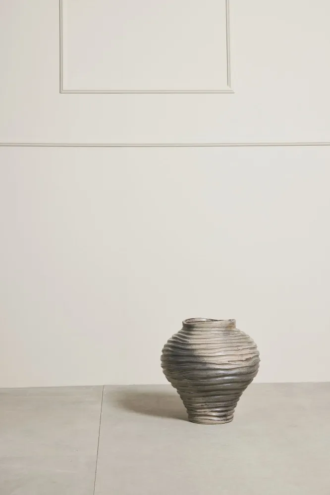 Hielle vase grå 31x31 cm.