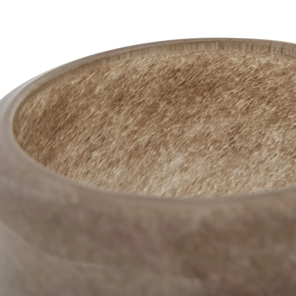 Josefine vase H30 cm. taupe