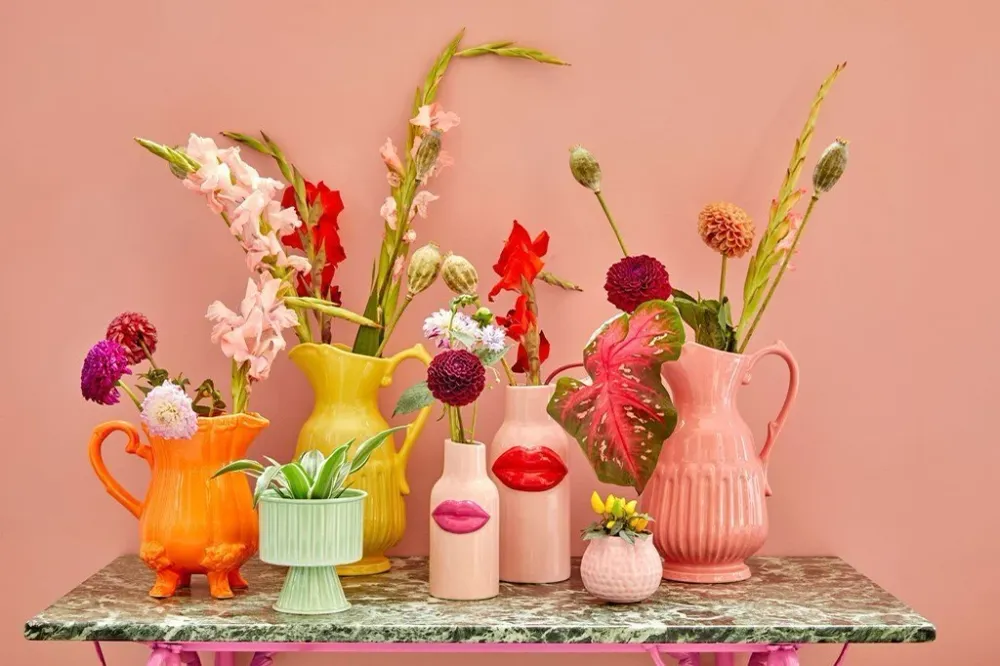 Keramisk vase Lepper liten