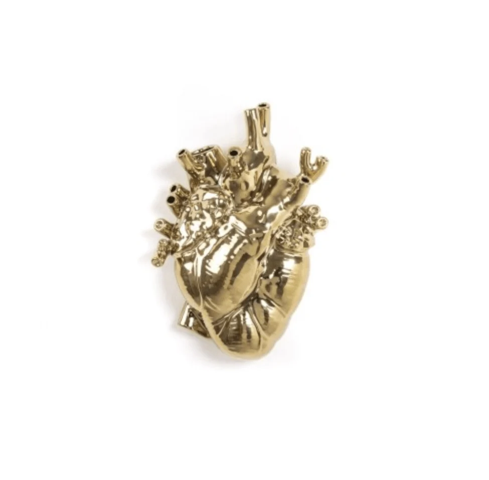 Love Bloom Gold Vase