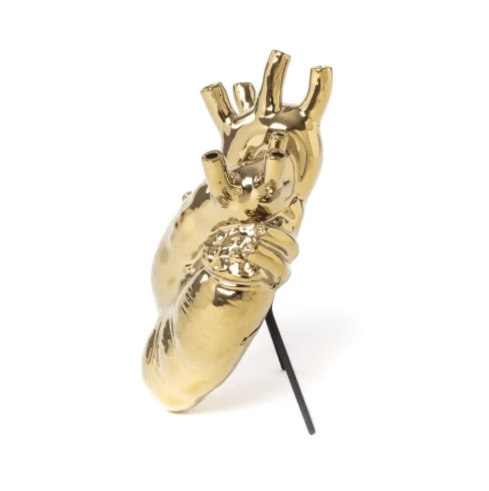 Love Bloom Gold Vase