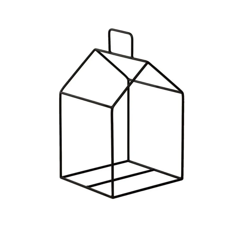 Vedstativ Hus - 65cm