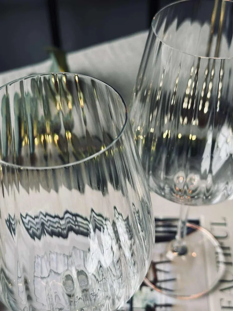 Vinglass rødvin CRYSTAL - Sett med 4 stk.