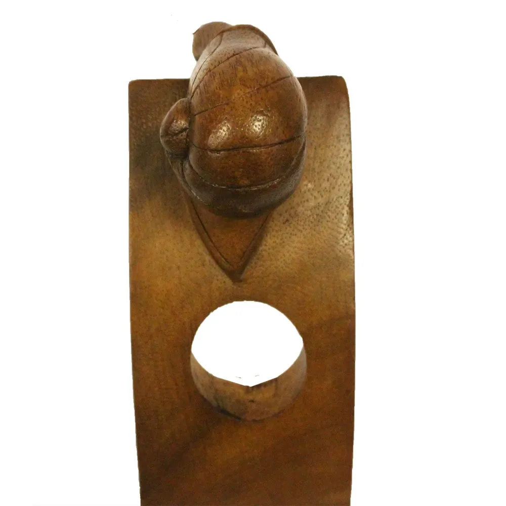 Vinflaskeholder, balanserende snegle