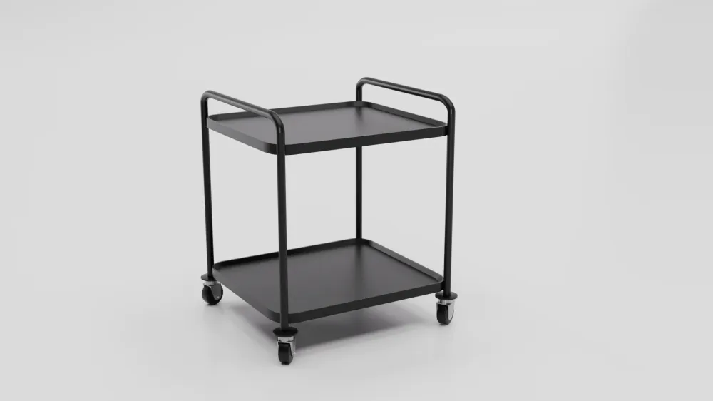 Rullebord 2 hyller