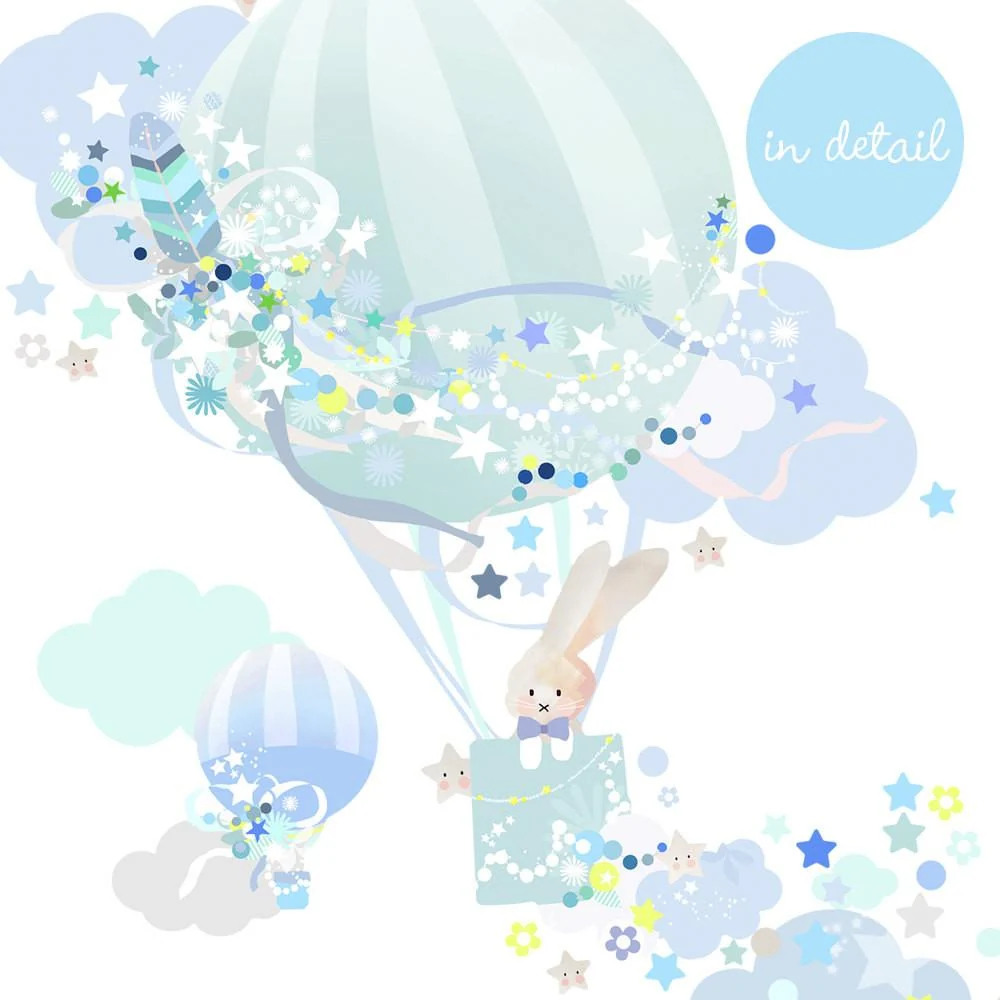 Scmooks Wallsticker Magical Balloon