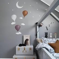 Wallsticker Stickstay Ballong Gull 3 pk
